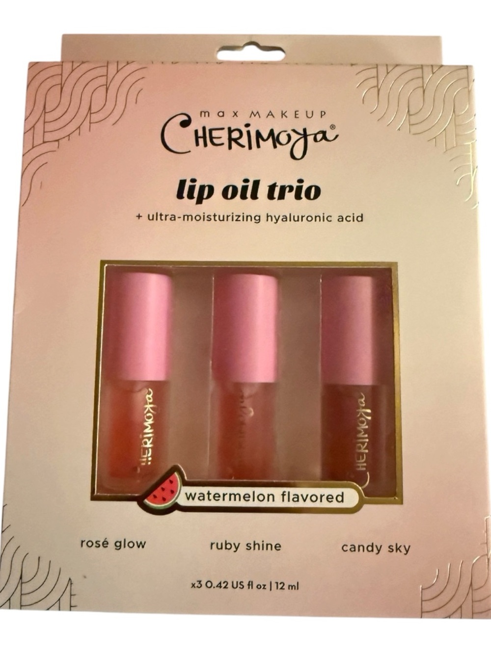 Lip Oil Trio - Pink Watermelon Flavored Set
